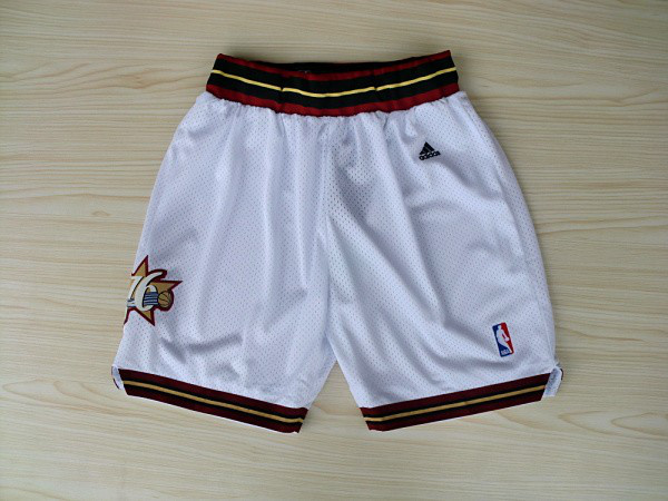  NBA Philadelphia 76ers New Revolution 30 White Short